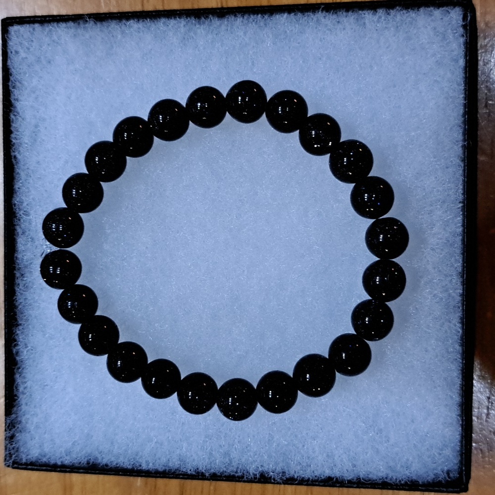Blue Goldstone Bracelet - Picture 2 of 6